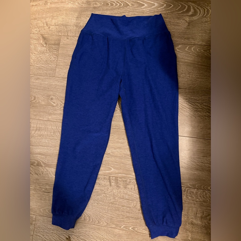 Beyond Yoga Blue Track Pants